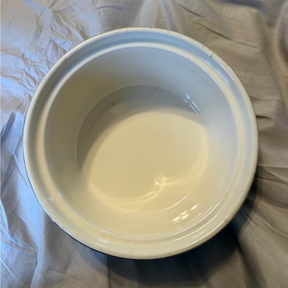 Vintage rare Cambridge lidded Dutch windmill casserole dish gold rimmed - Picture 3 of 4